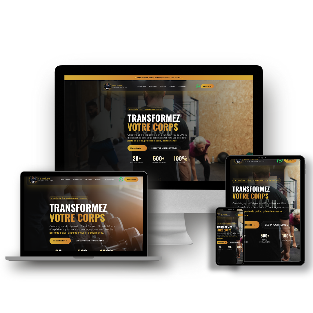 Votre site web sur tous les appareils